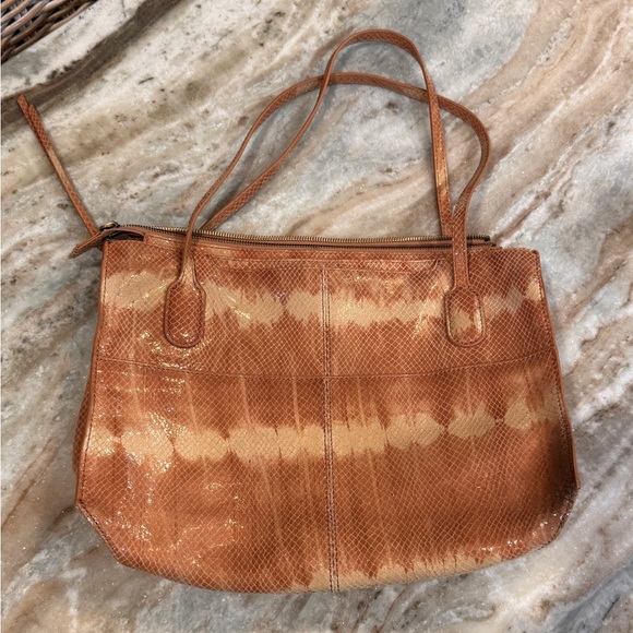HOBO Brand tan leather bag - Picture 2 of 9
